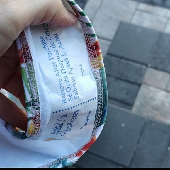 Modcloth The Linden One Piece Swimsuit Floral Medium - Picture 5 of 9